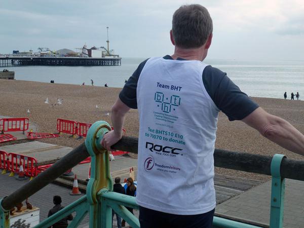 Brighton Marathon sea view