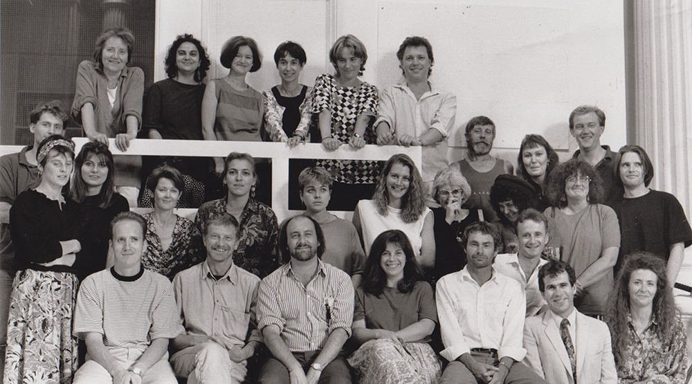 BHT staff team in 1992