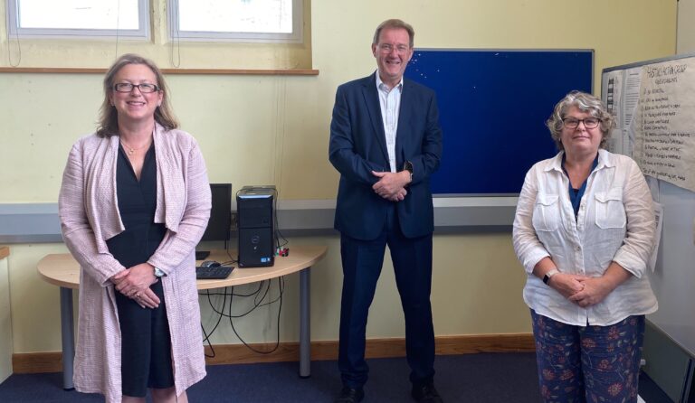 Sally-Ann Hart MP visit to Hastings Advice Centre