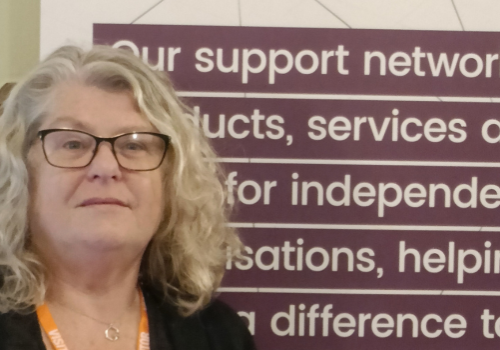 Sue at campaign launch