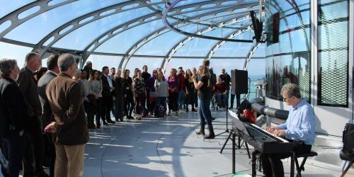 Photograph of an event - choir with no name